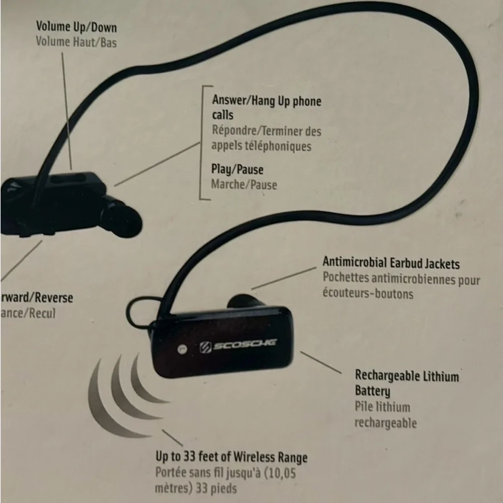 Brand-New Bluetooth Wireless Black Earbuds